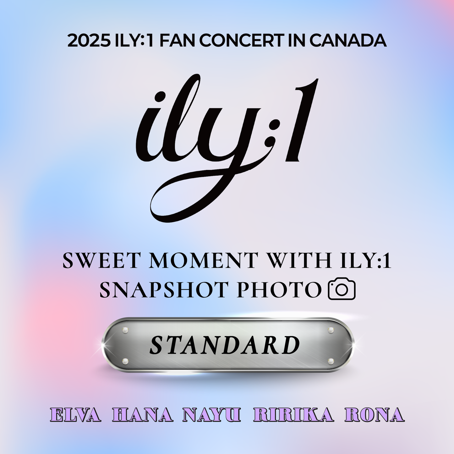 ILY:1 SNAPSHOT VANCOUVER VER(Non SIGN)