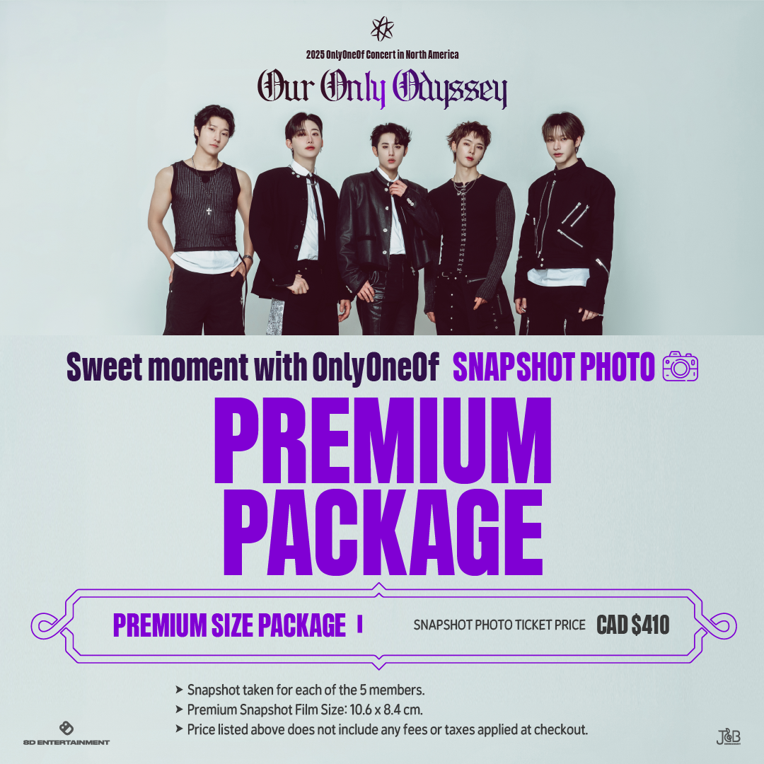 OnlyOneOf FAN EVENT SNAPSHOT-PREMIUM PACKAGE