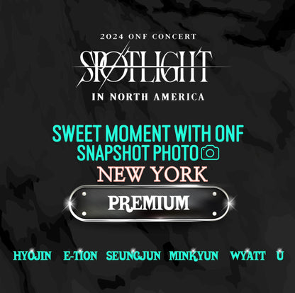 ONF NEW YORK-SANPSHOT-Forfait Premium