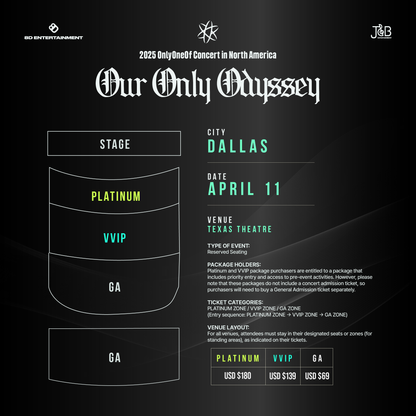 OnlyOneOf DALLAS-General Admission