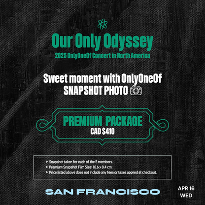 OnlyOneOf SAN FRANCISCO SNAPSHOT-PREMIUM PACKAGE